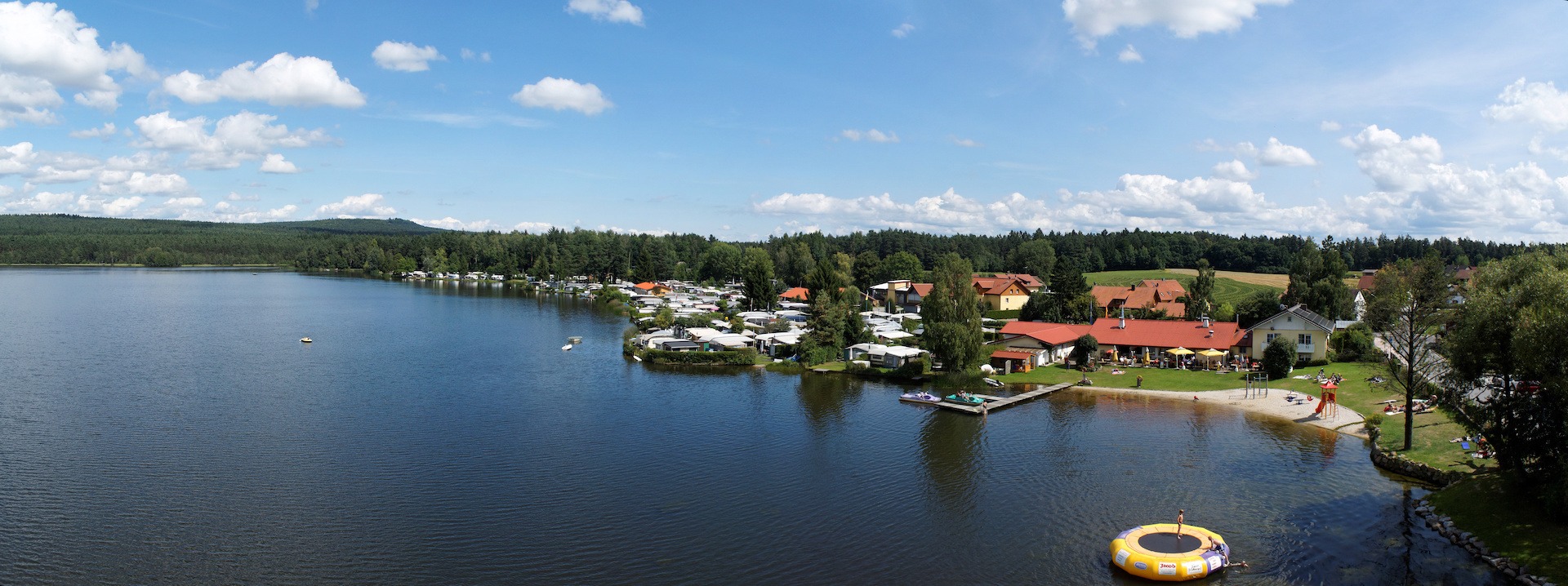 Campingpark Neubäu Drohnenaufnahme
