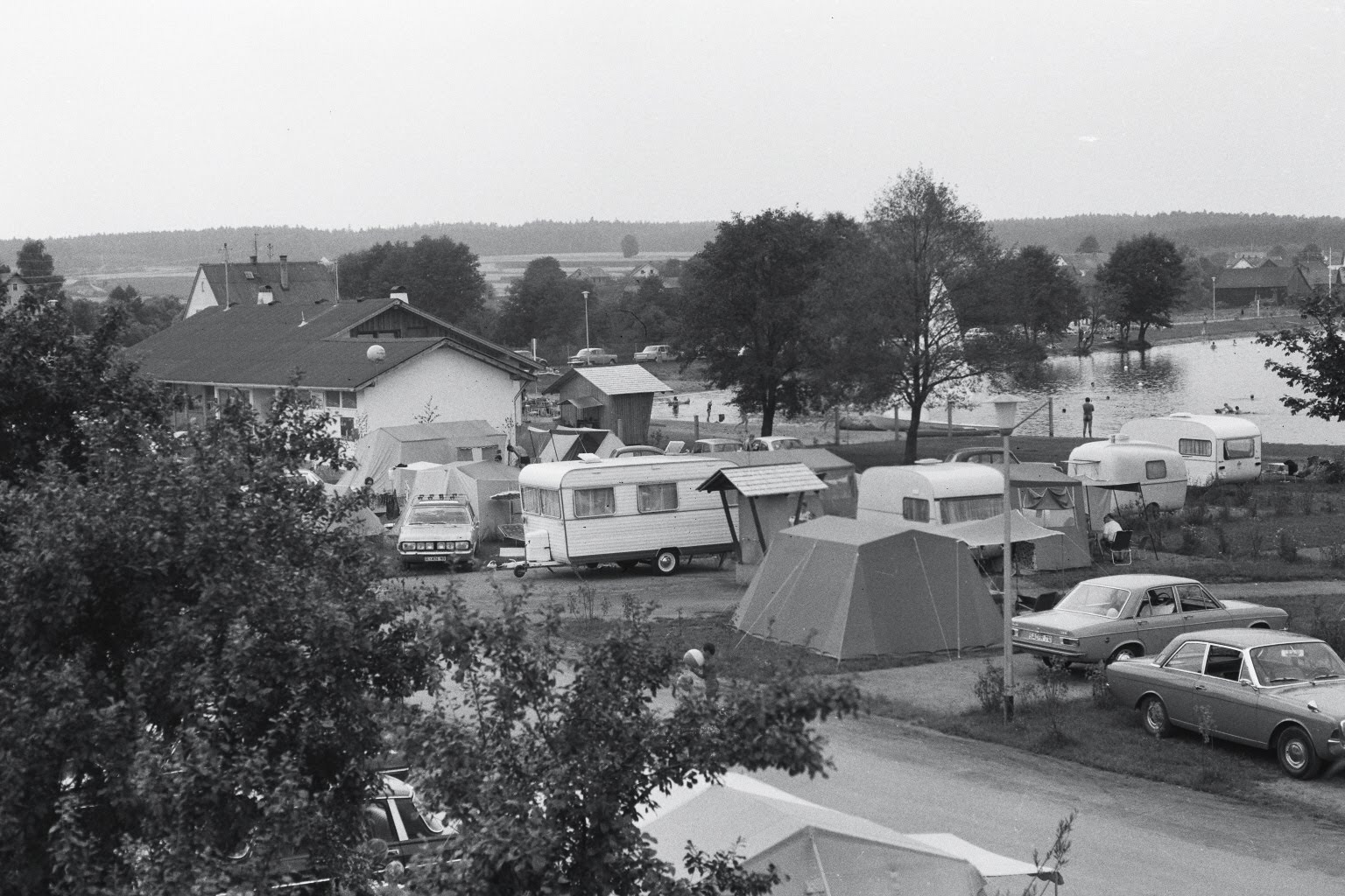 Damals - Neubäuer See Campingplatz früher
