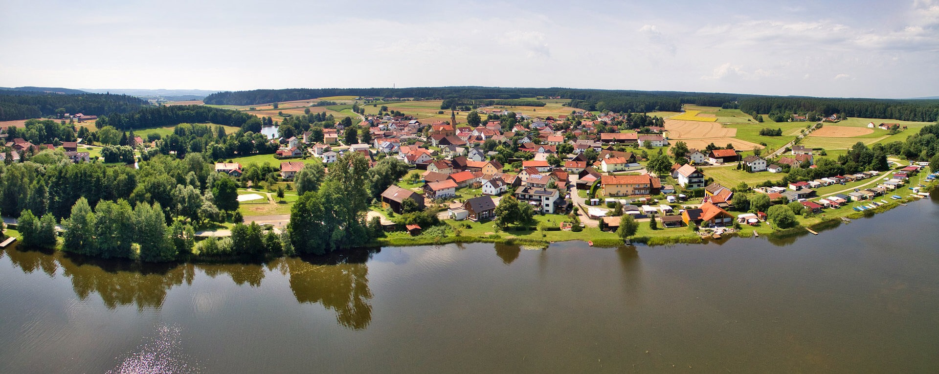 See-Campingpark Neubäu - Seewirt - Panorama-Stadt