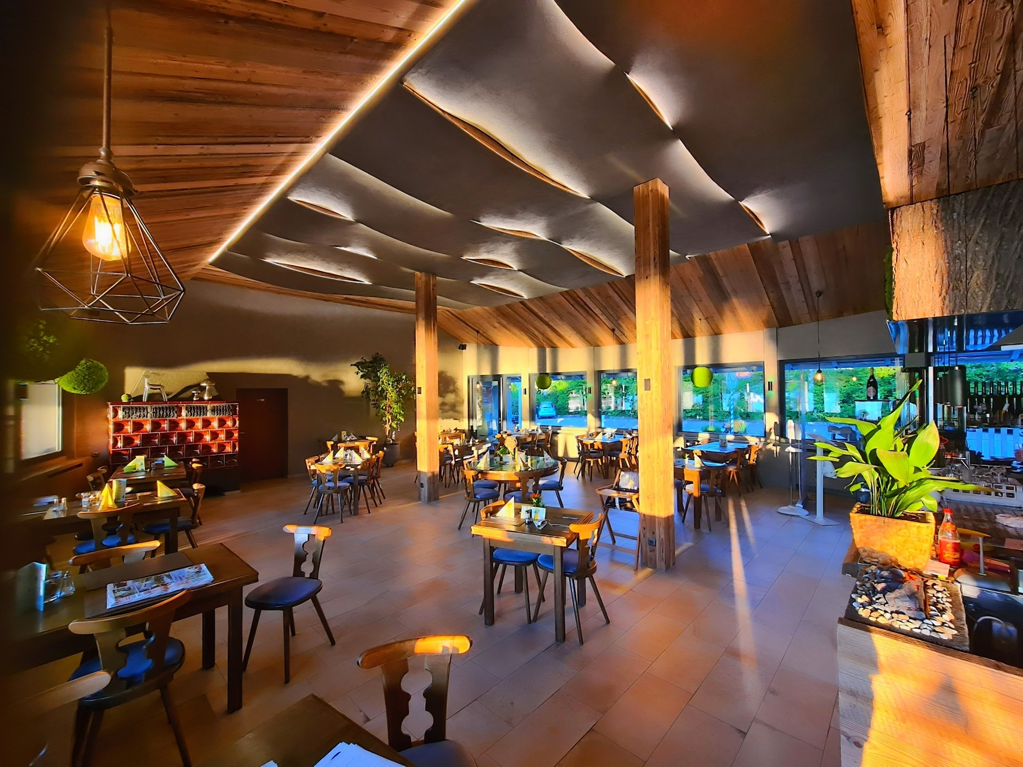 Restaurant von oben_Seewirt Neubäu